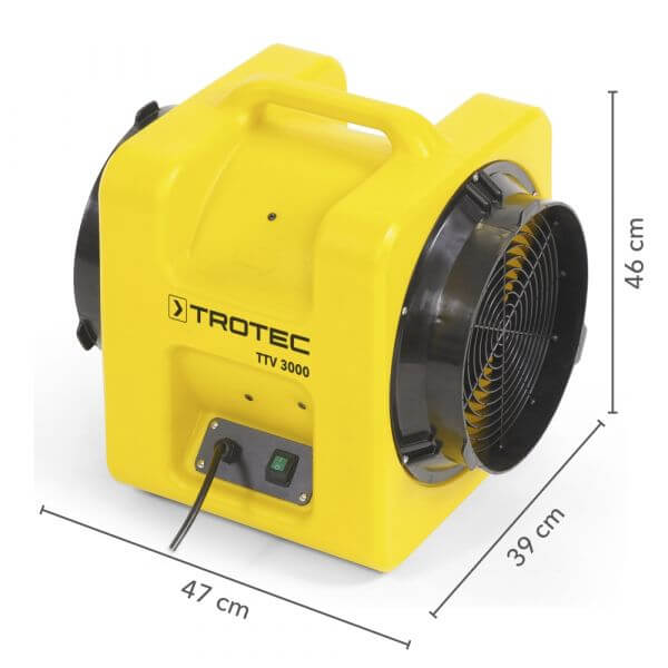 tööstuslik Trotec TTV 3000 ventilaator